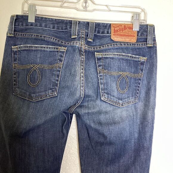 Vintage Y2K Lucky Brand by Gene Montesano Lola Bootcut Size 8, Cowgirl - Picture 5 of 16